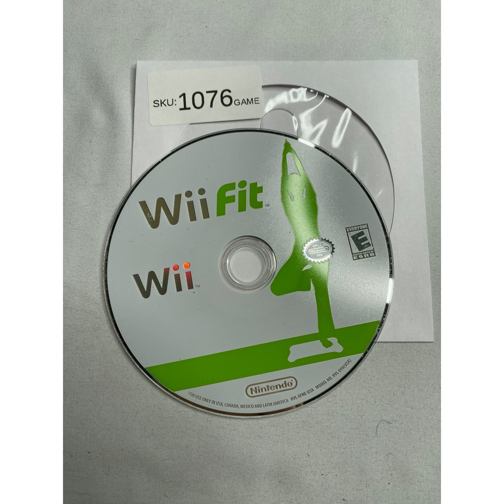 Nintendo Wii Fit Video Game Disc Only
